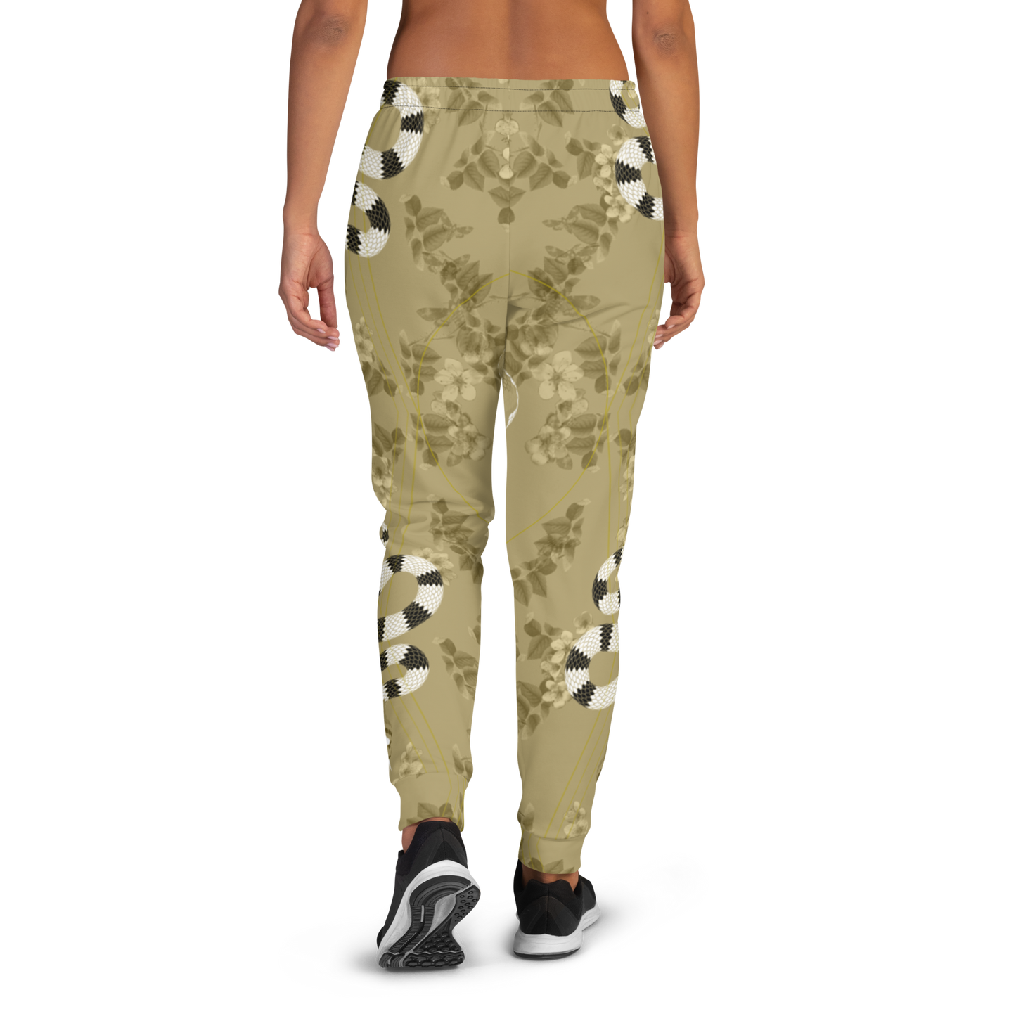 Gold Snake Joggers