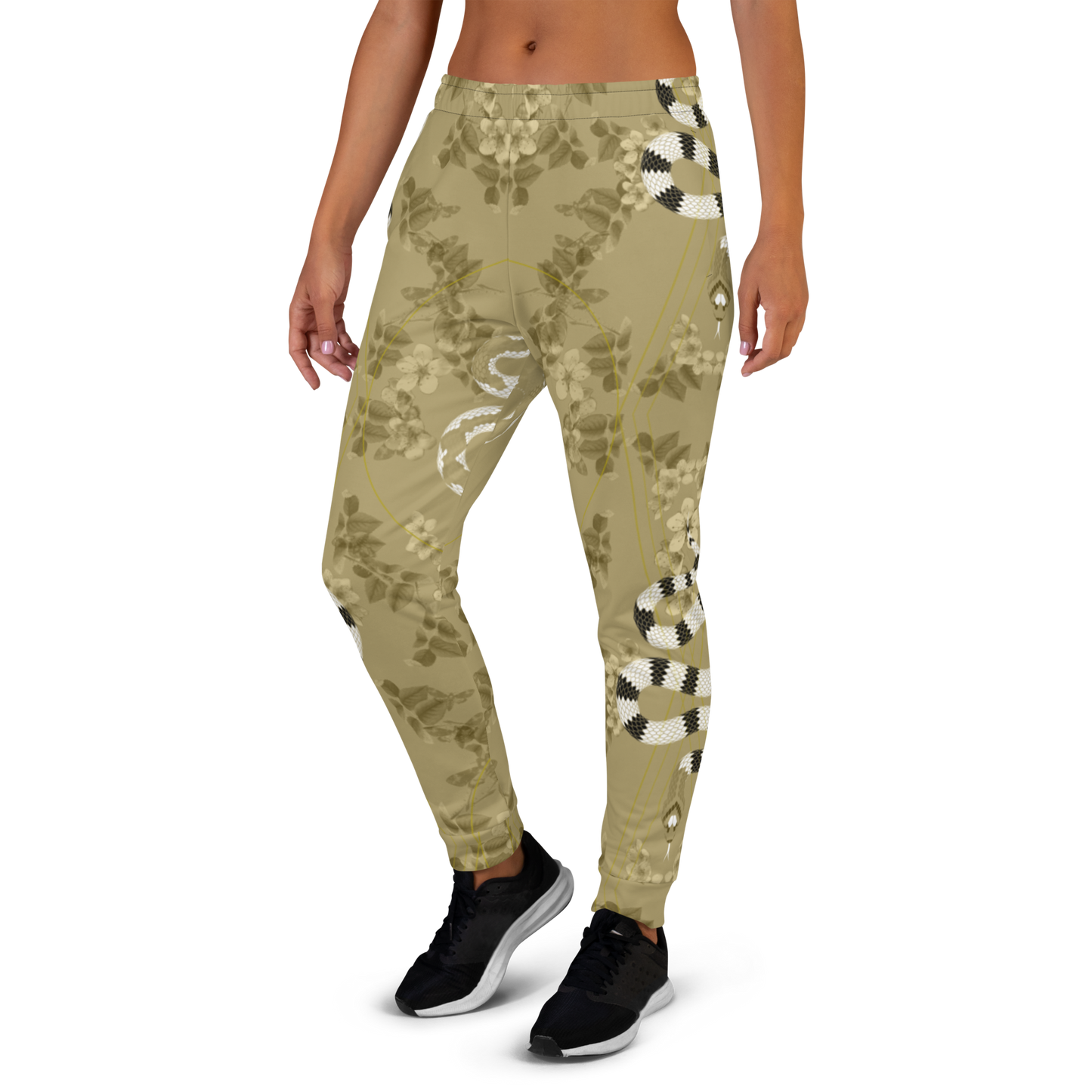 Gold Snake Joggers