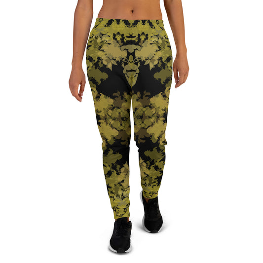 Black/Gold Moroccan Joggers