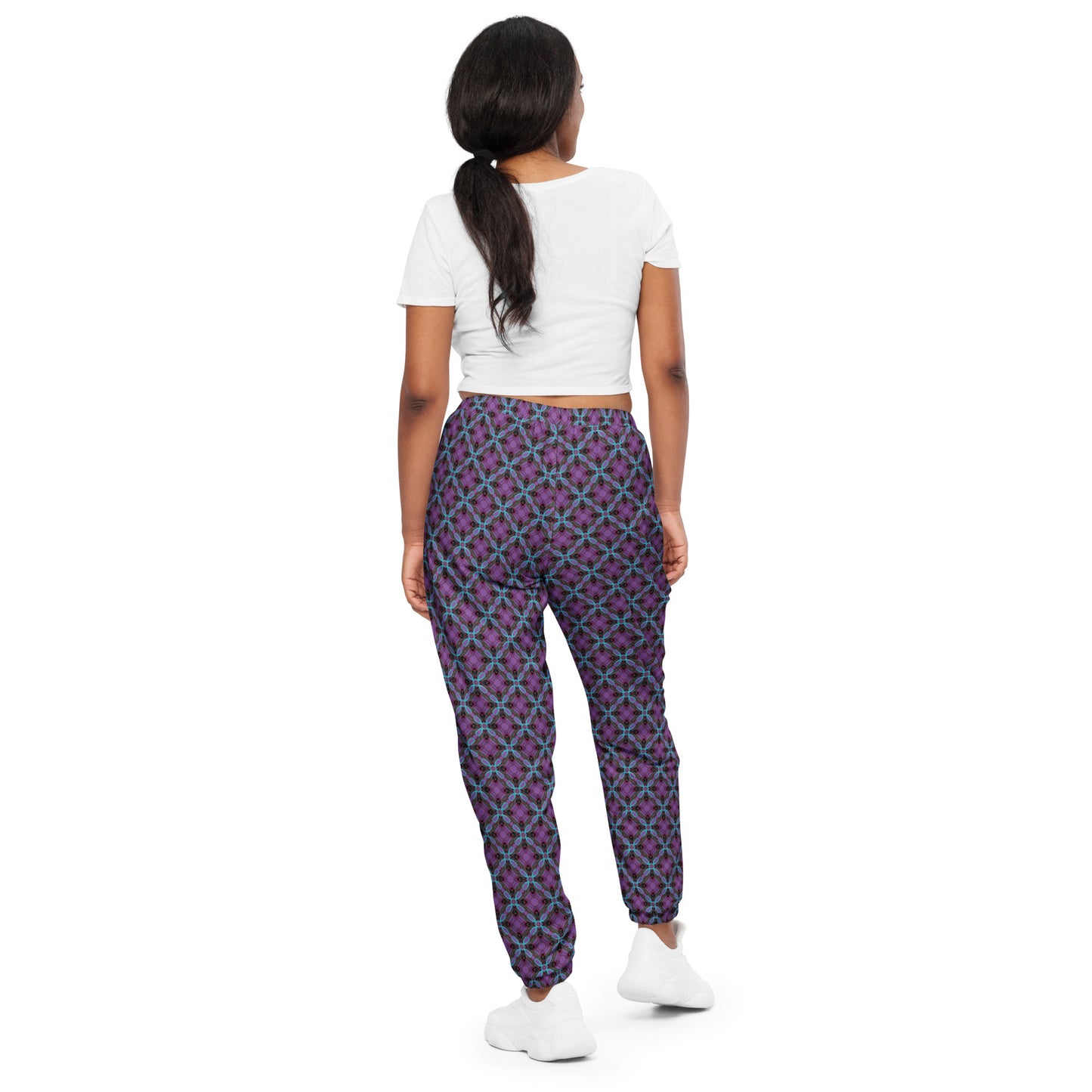 Happy Trippy Purple Unisex Track Pants