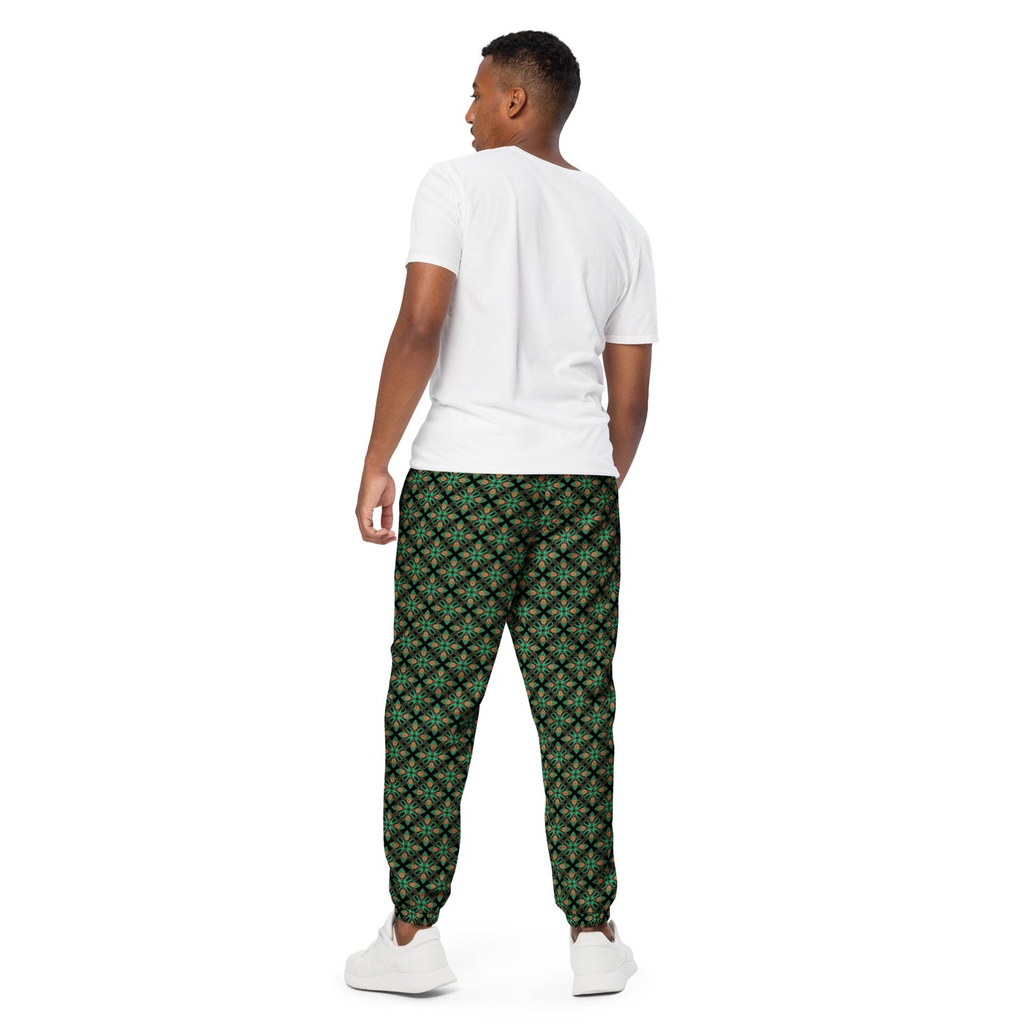 Happy Trippy Green Unisex Track Pants