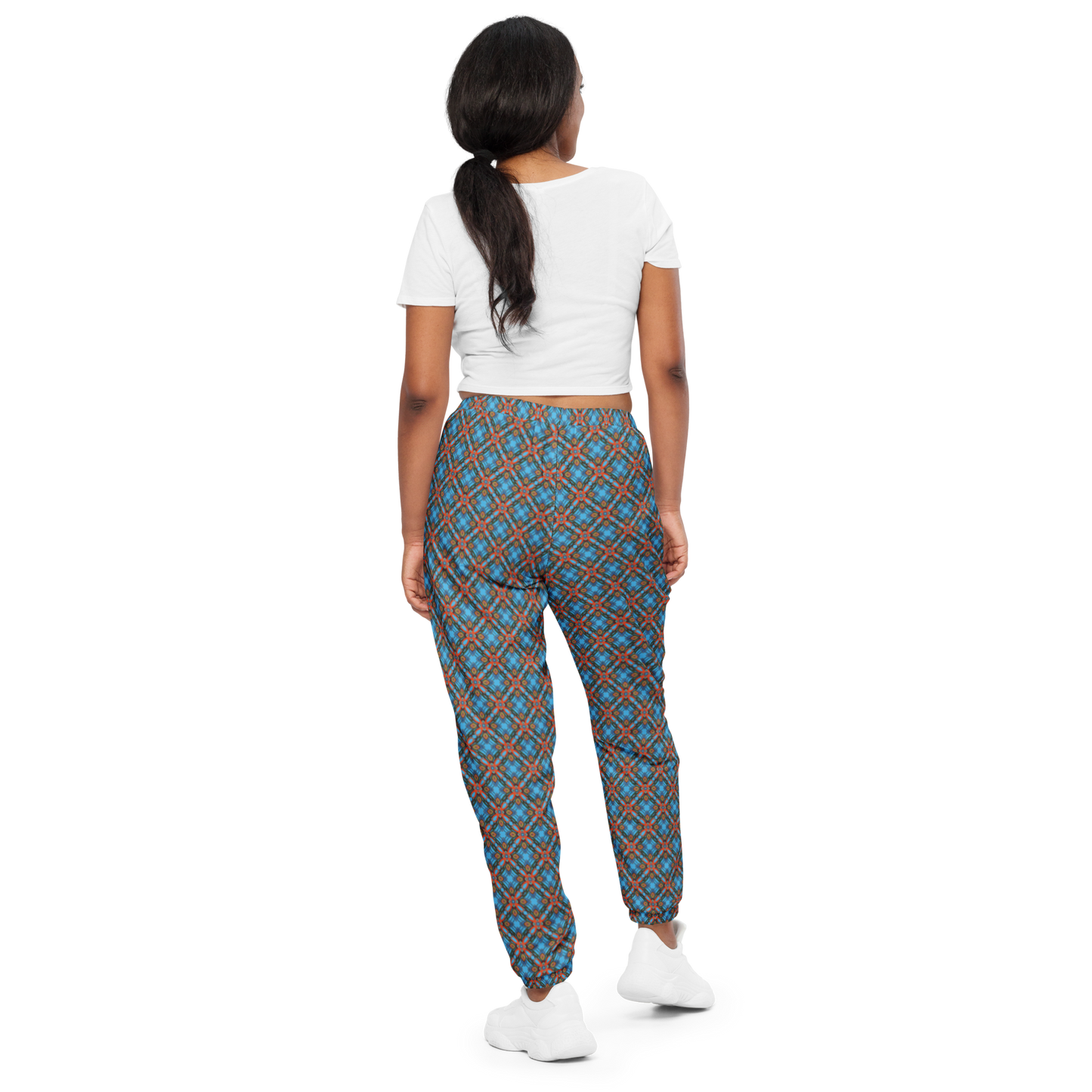 Happy Trippy Blue Unisex Track Pants