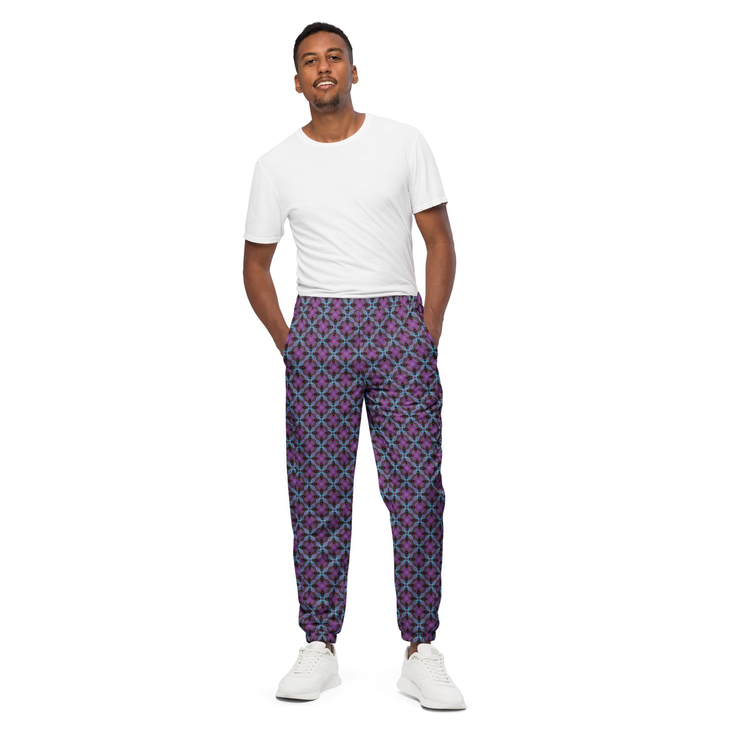 Happy Trippy Purple Unisex Track Pants