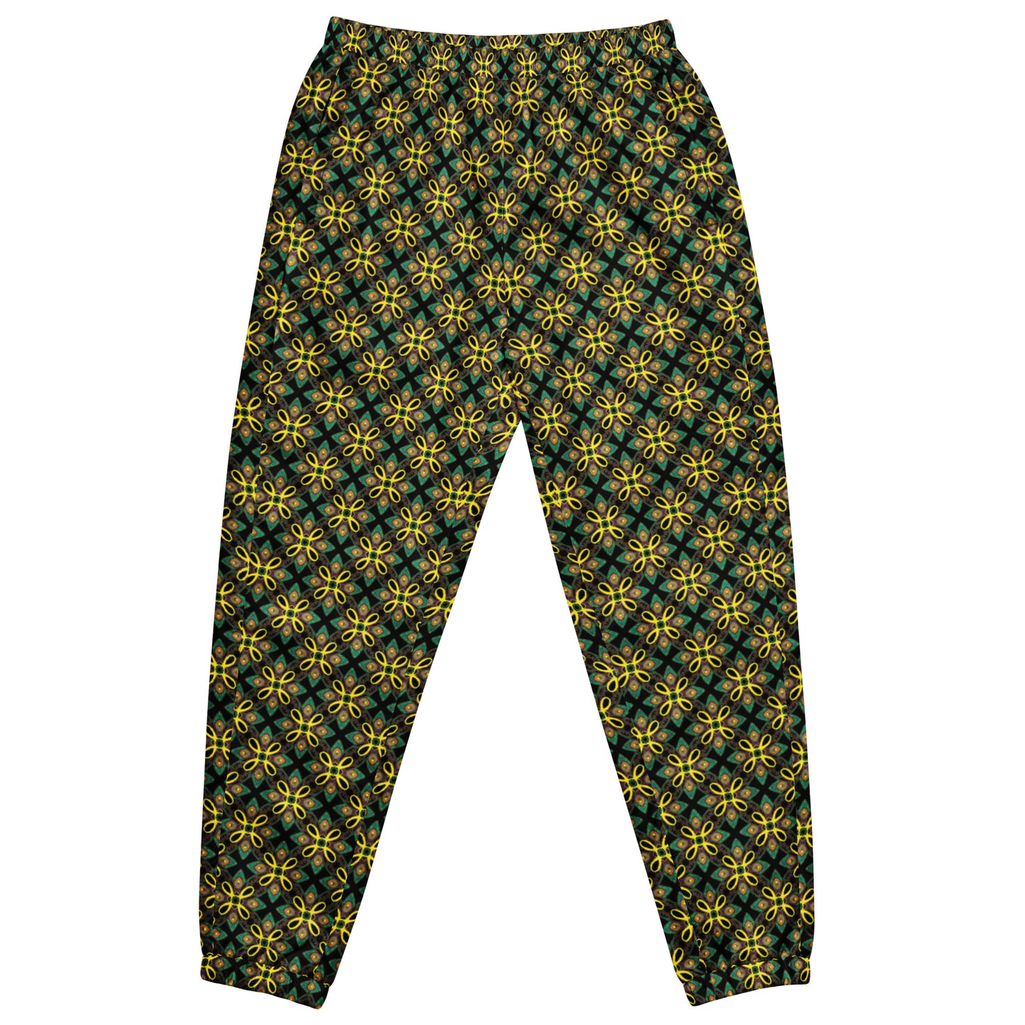 Happy Trippy Yellow Unisex Track Pants