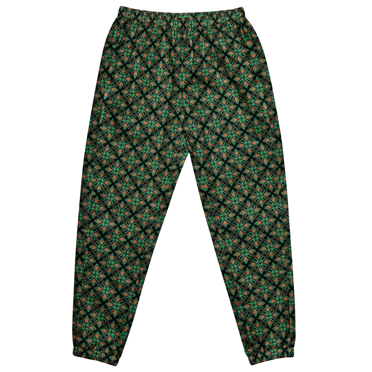 Happy Trippy Green Unisex Track Pants