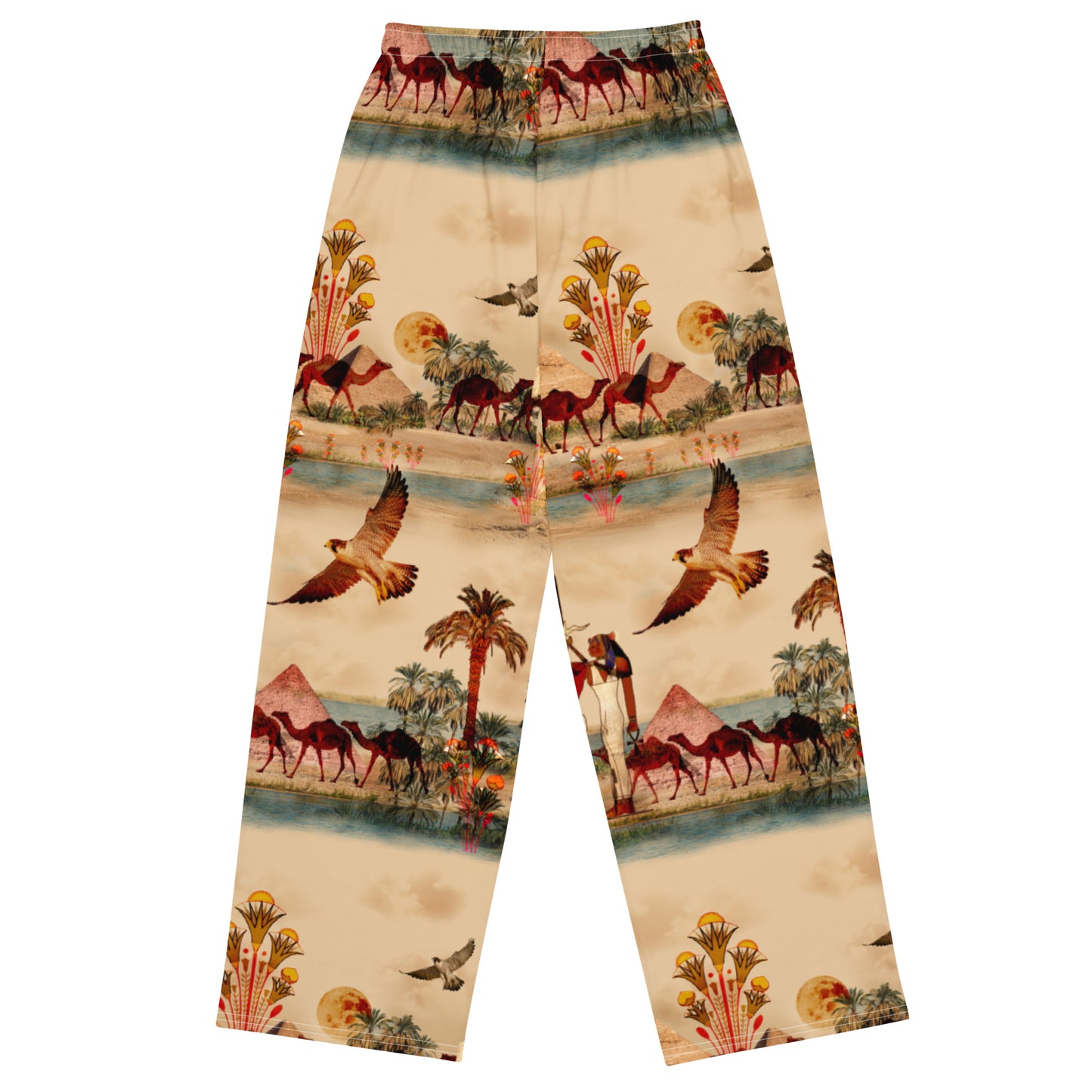 Walk Like An Egyptian Unisex Wide Leg Pants